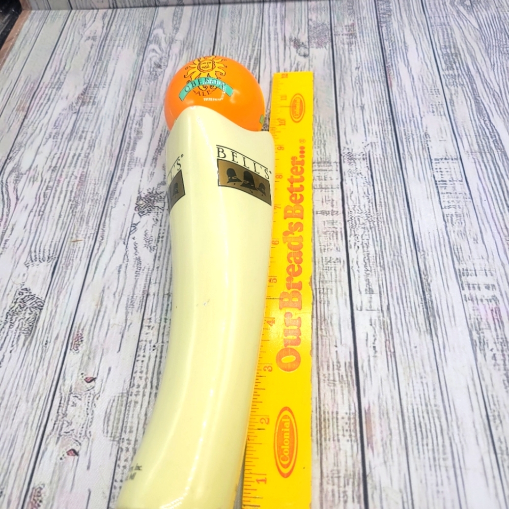 Beer Tap Handle – Bell’s Brewery Oberon Ale – 10" Tall- Beautiful colors